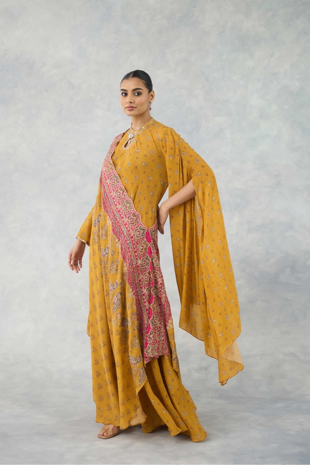 Amber Mustard Kurti 