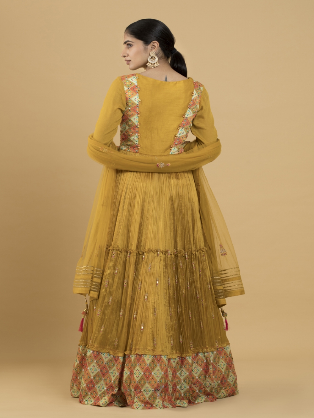Ethnic Gowns | Bajirao Mastani Dress 4 Piece Set | Freeup