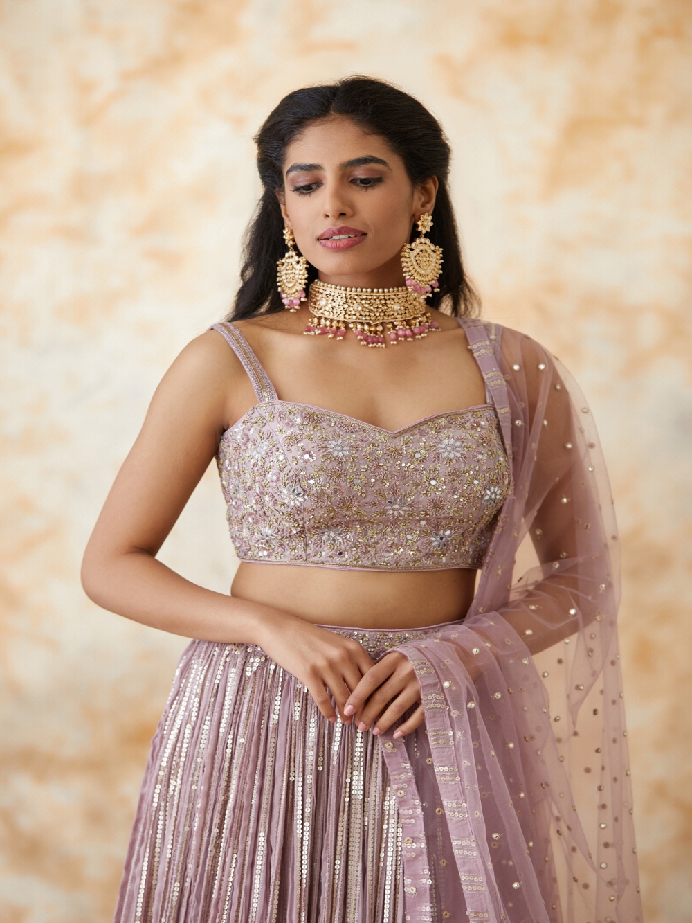 Lavender Lehenga - Indian Clothes in Dallas - Custom Designed Dresses and  Menswear