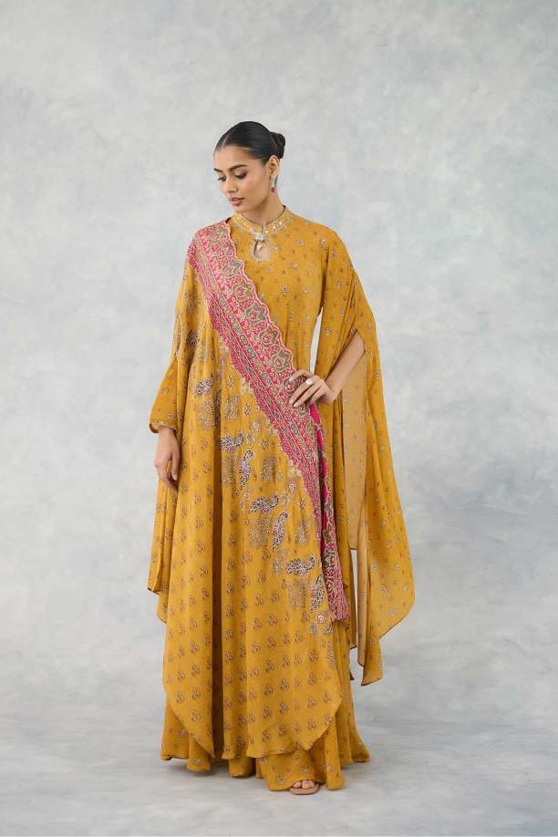 Amber Mustard Kurti 