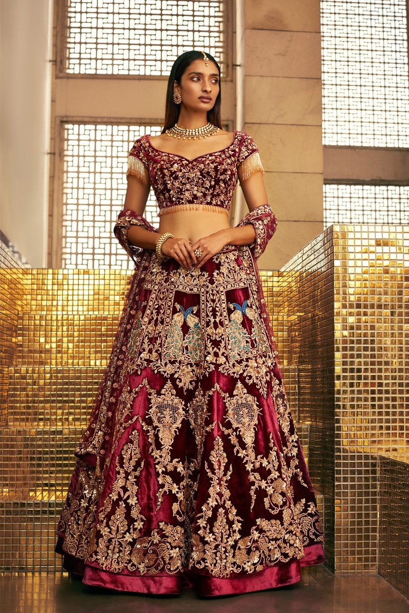 Online Wedding Lehenga Designs USA | Punjaban Designer Boutique