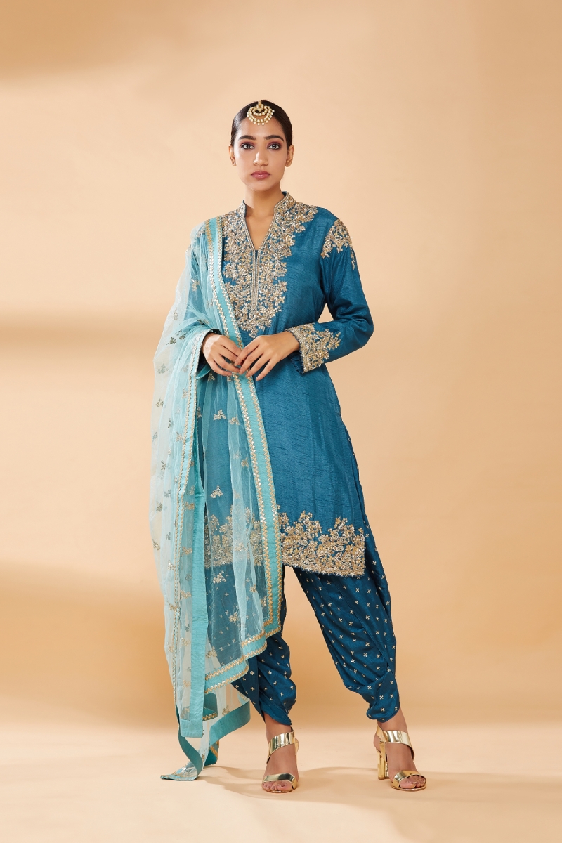 Blue Persian Soft Dance Costume – Sulbha Fashions