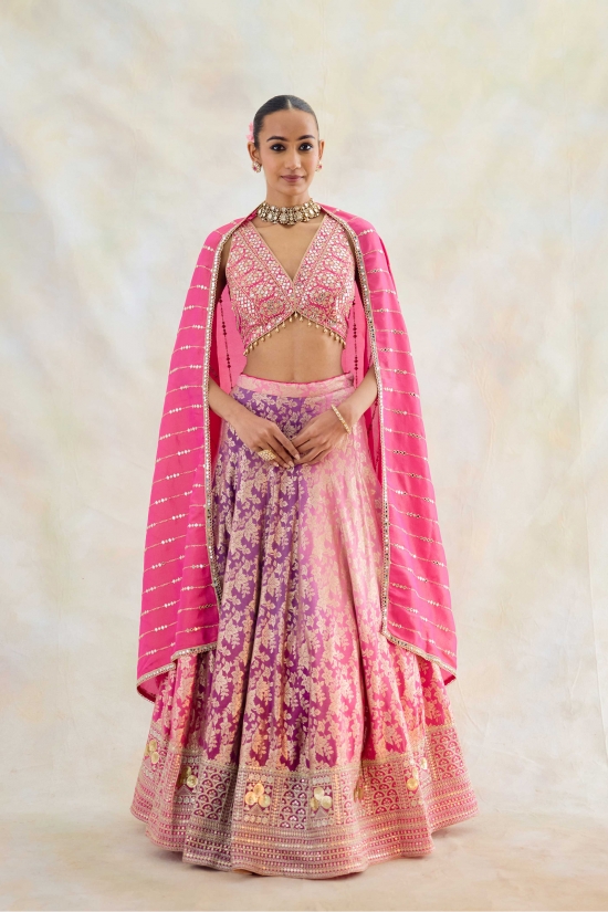 Lavender Blush Lehenga Set 