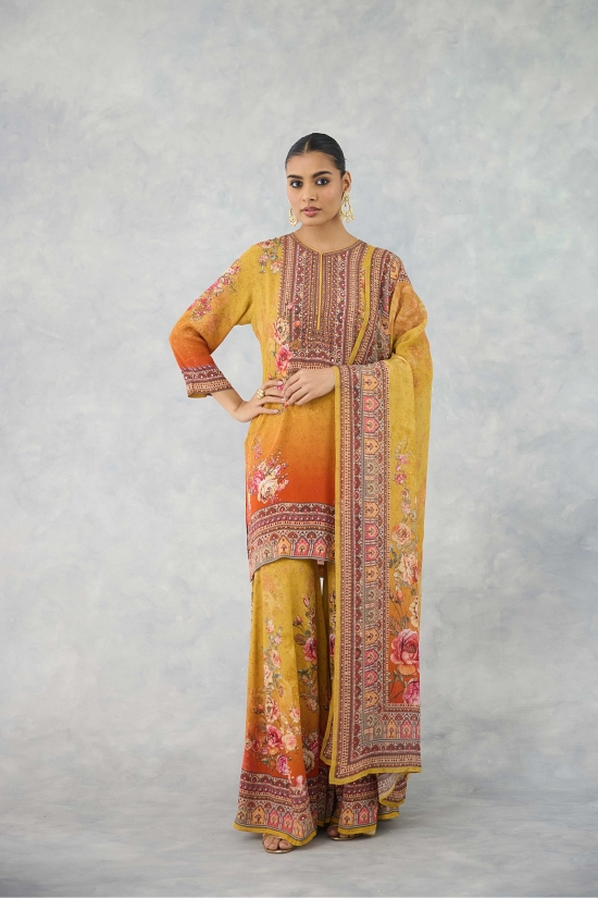 Marigold Yellow Suit Set