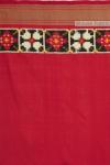 Black and Red Patola Silk Saree