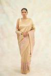 Molten Gold Tissue Silk Saree