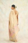 Molten Gold Tissue Silk Saree