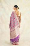 Tourmaline Purple Katan Silk Saree