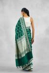 Bottle Green Mashru Silk Saree