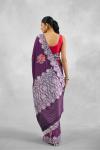 Dark Purple Katan Silk Saree