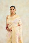 Medieval Gold Rangkaat Tissue Silk Saree