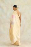 Medieval Gold Rangkaat Tissue Silk Saree