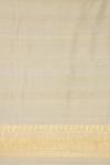 Beige Pure Handloom Munga Tussar