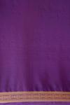 Plum Violet Handloom Katan Silk Saree