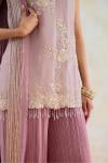 Champagne Pink Sharara Set