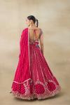 Claret Pink Lehenga Set 