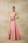 Poppy Pink Lehenga Set 