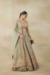 Mint Green  Lehenga Set 