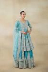 Mint Blue Lehenga Set 