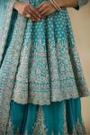 Mint Blue Lehenga Set 