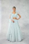 Pastel Blue Lehenga Set 