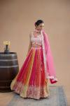 Hot Pink Lehenga Set