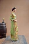 Leaf Green Anarkali