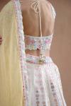 Cream Lehenga Set 