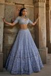 Lavender Lehenga Set