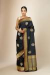 Classic Black Banarasi Saree