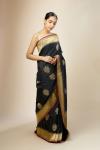 Classic Black Banarasi Saree