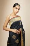 Classic Black Banarasi Saree