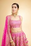 Dusty Pink Monochrome Lehenga