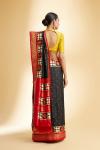 Black and Red Patola Silk Saree