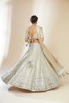 Ivory Net Lehenga