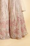 Dusty Peach Chikankari Lehenga