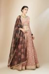 Old Rose Georgette Lehenga Set