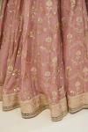 Old Rose Georgette Lehenga Set