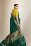 Emerald Green Banarasi Silk Saree