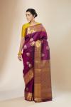 Voilet Kanjivaram Silk Saree