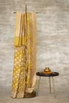 Butter Yellow rangkaat Banarasi Silk Saree