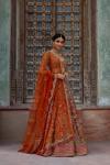 Tangerine Scape Lehenga