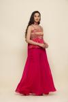 Ruby Pink Sharara Suit