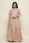 Spanish Pink Cotton Sharara Suit