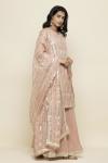 Spanish Pink Cotton Sharara Suit