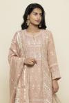 Spanish Pink Cotton Sharara Suit