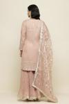 Spanish Pink Cotton Sharara Suit