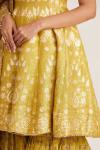 Yellow Kurta Gharara Set