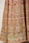 Sherbet Pink Anarkali Gown Set