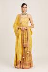 Mustard Kurta Gharara Set